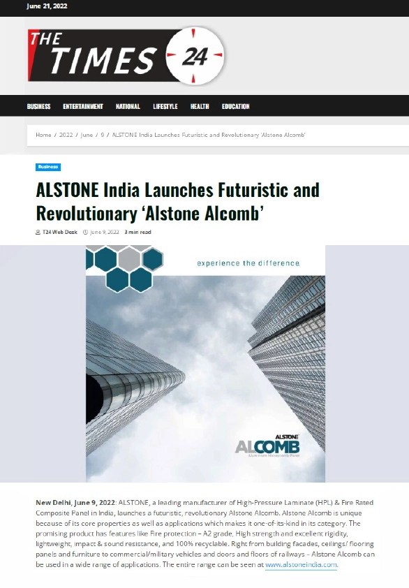 Alstone Alcomb Launch